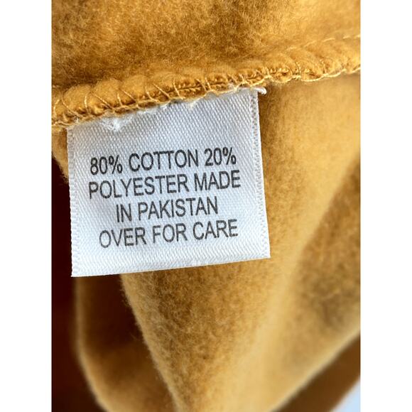 OCEAN BEACH Men's Gold Yellow Aspen Snowmass Logo Pullover Hoodie SZ M - Picture 7 of 10